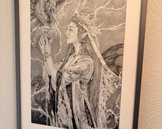 "The Dragon Spell" signed by Artist