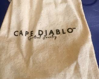 Beaded, leather wrapped smart phone band