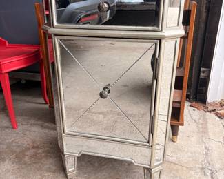 Mirrored Night Stand