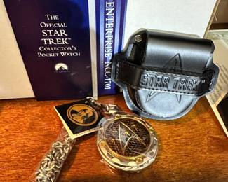 Star Trek Pocket Watch, by Franklin Mint