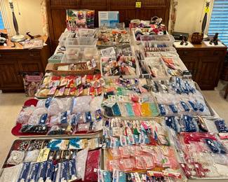 A small selection of the MANY CRAFT ITEMS 