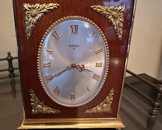 Vintage Swiza  8 Day Clock