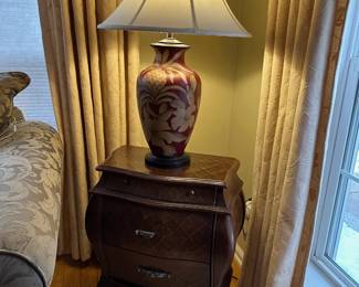 Side Table, Lamp
