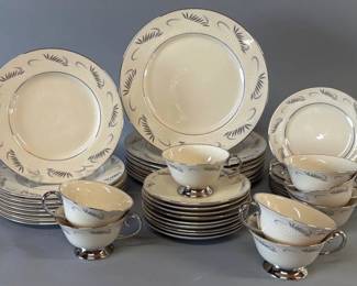 Flintridge China selection "Continental White"