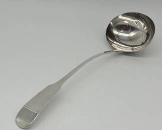 Antique Irish sterling ladle, Dublin ca.1829