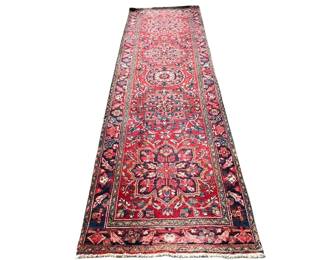 Nice Persian Heriz runner; 3’7” x 11’2”
