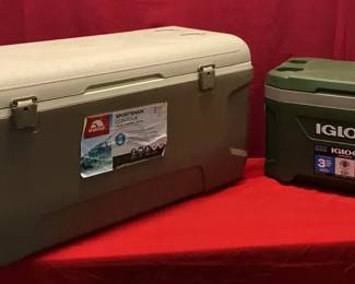 Two Igloo Coolers