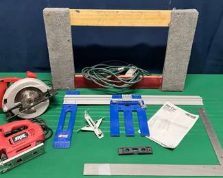 Skil Saw And Jig Saw With Other Tools