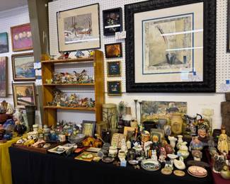 Porcelain bird and amore collection