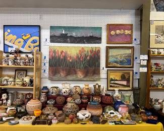 Indian pottery collection