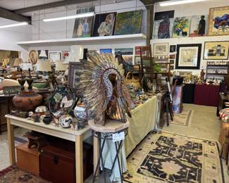 First Nations headdress art