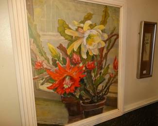 Watercolor or acryllic of Night Blooming Ceris