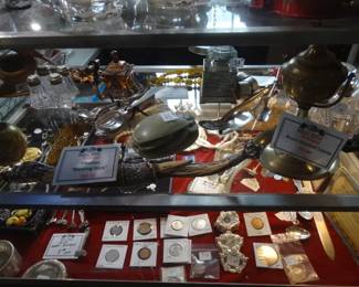 Not too clear but in foreground is an antique "Tibetan Blessing Stick"