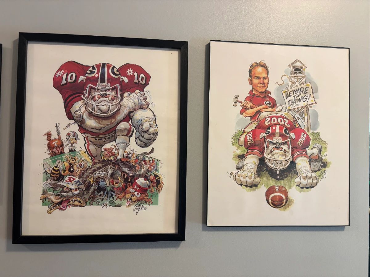 Jack Davis UGA Art