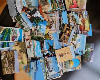 Vintage postcards from the 60's and 70's