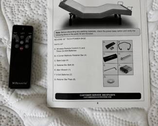 Original Mattress Factory adjustable full, XL bed