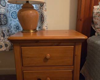 Pine nightstand