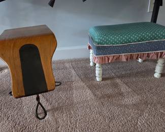 Antique foot stools