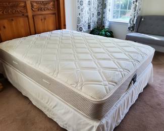 Queen mattress and box spring