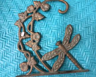 Cast iron Dragonfly Wall Bracket 