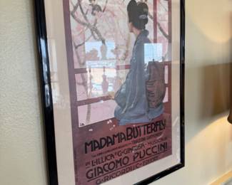 Madama Butterfly framed art