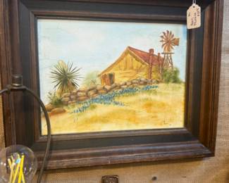 lots of beautiful oil paintings throughout the store