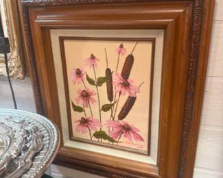 lots of beautiful oil paintings throughout the store