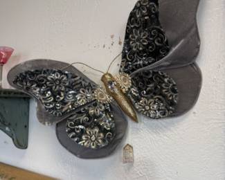 large hanging butterfly