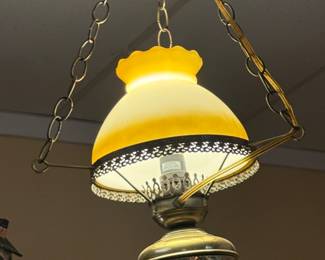 We have many beautiful and unusual vintage light fixtures