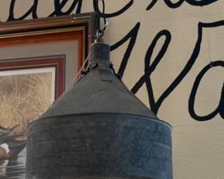 We have many beautiful and unusual vintage light fixtures