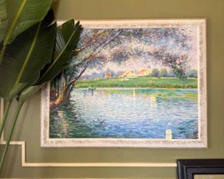 framed oil paintings