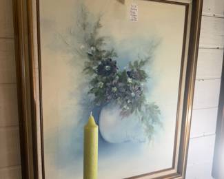 lots of beautiful oil paintings throughout the store