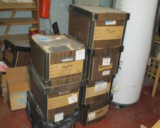 BOXES OF FABRIC / THERE IS MORE BASEMENT