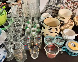 Here a glass, there a glass.  Everywhere a glass-glass.