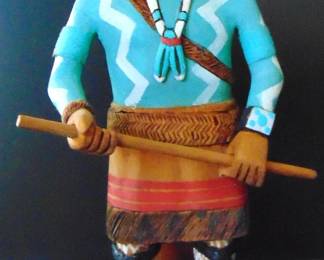 Franklin Namincha, Sr. Kachina Doll, signed.