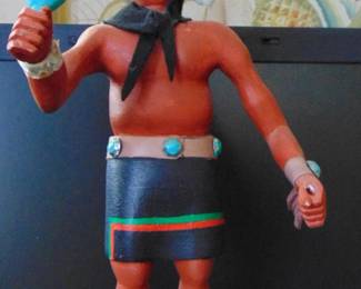 Mud Head Clown Kachina Doll.