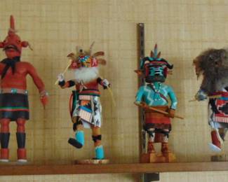 American folk art dolls.