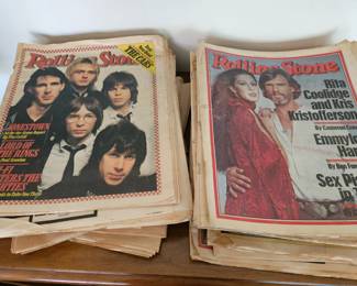 Vintage Rolling Stone Magazines