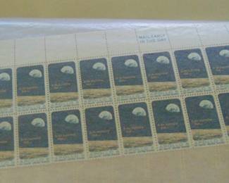 Vintage Stamps, plate blocks.