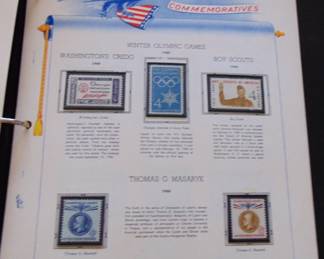 Vintage Commemorative stamp book.