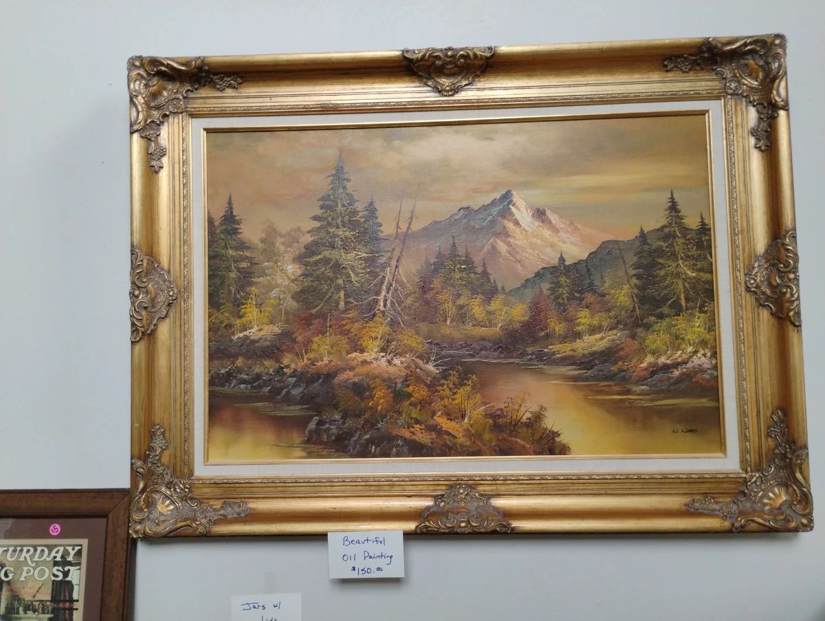 Beautiful large oil painting 