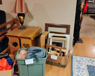 End tables and frames