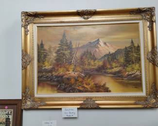 Beautiful large oil painting 