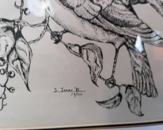 Signed and Numbererd Art