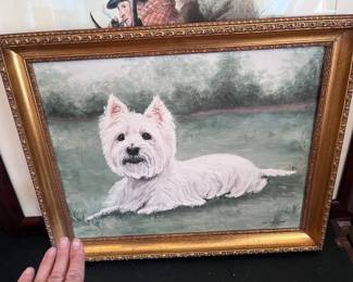 Terrier Dog Art