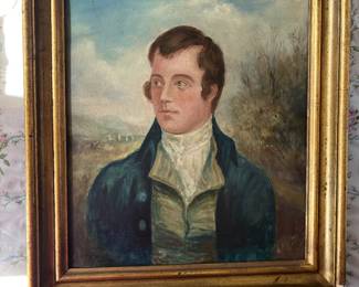 Framed Robert Burns Portrait 