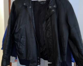 Adler Leather Coat