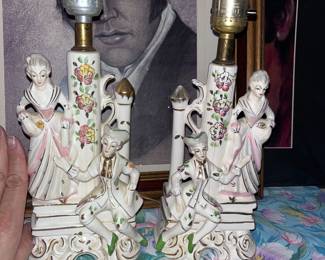 Vintage Porcelain Lamps 