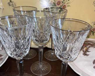 Crystal stemware