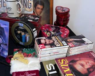 Vintage TV guides and magazines 